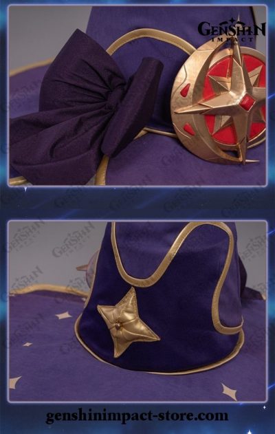 Genshin Impact Mona Cosplay Costume Full Set