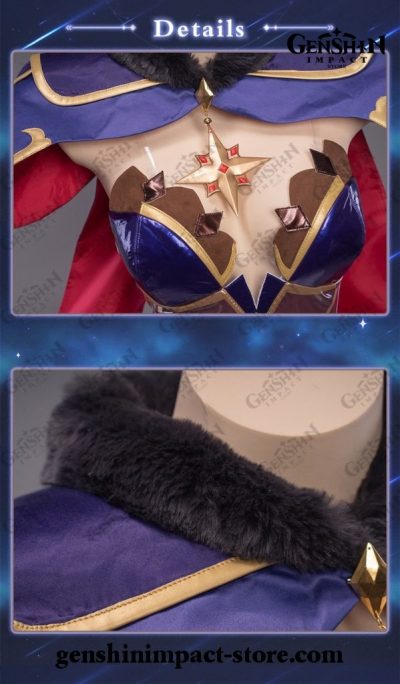 Genshin Impact Mona Cosplay Costume Full Set