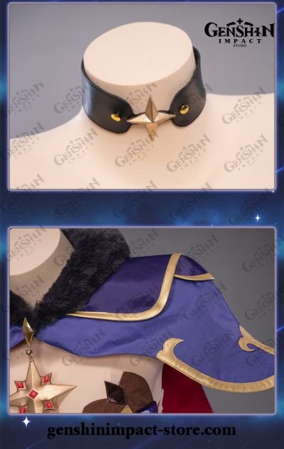 Genshin Impact Mona Cosplay Costume Full Set
