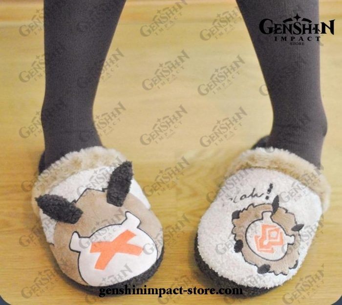 Genshin Impact Monster Tcho-Tcho Plush Slippers