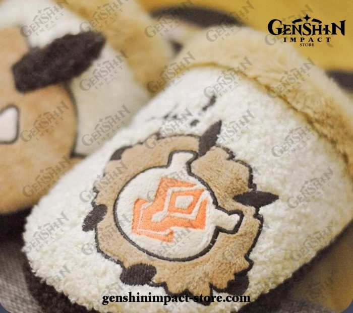 Genshin Impact Monster Tcho-Tcho Plush Slippers