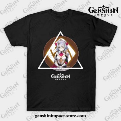 Genshin Impact - Noelle T-Shirt Black / S