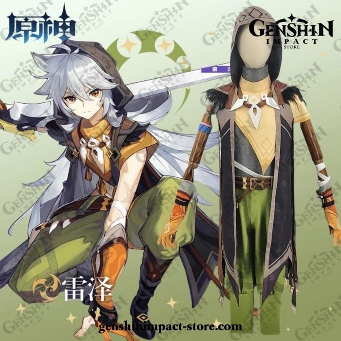 Genshin Impact Razor Jumpsuit Cosplay Costumes