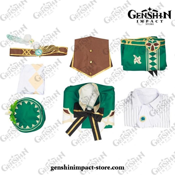 Genshin Impact Venti Cosplay Costume