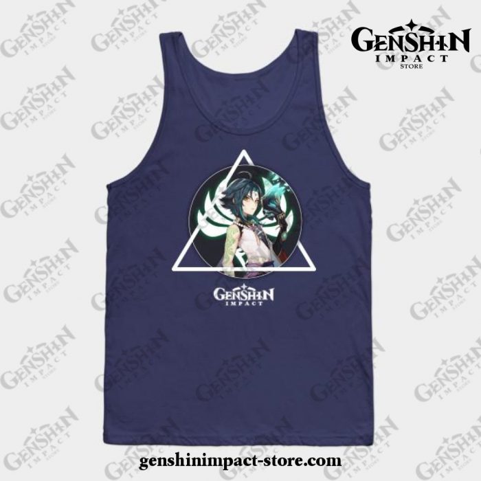 Genshin Impact - Xiao Tank Top Navy Blue / S