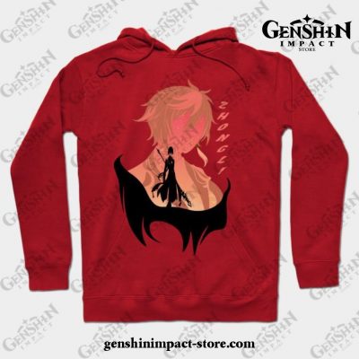 Genshin Impact - Zhongli Hoodie Red / S