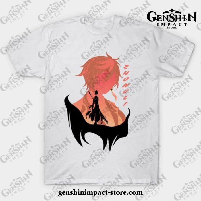 Genshin Impact - Zhongli T-Shirt White / S