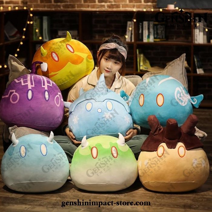 Hot 7 Styles Genshin Impact Slimes Plush Pillow