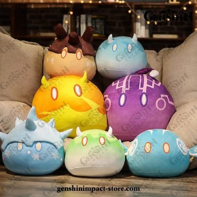 Hot 7 Styles Genshin Impact Slimes Plush Pillow