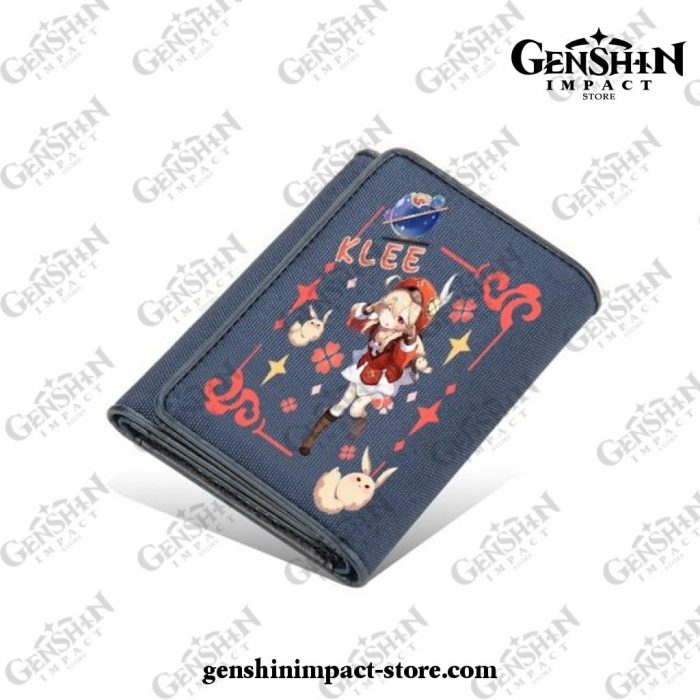 Hot Genshin Impact Paimon Klee Qiqi Wallet