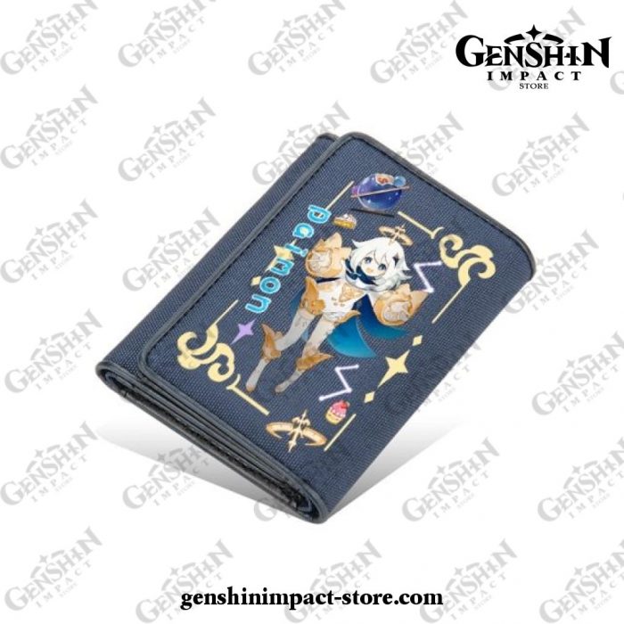 Hot Genshin Impact Paimon Klee Qiqi Wallet