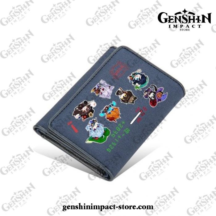 Hot Genshin Impact Paimon Klee Qiqi Wallet Chibi