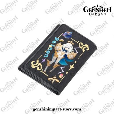 Hot Genshin Impact Paimon Klee Qiqi Wallet Style 2