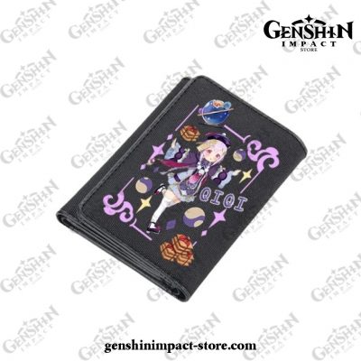 Hot Genshin Impact Paimon Klee Qiqi Wallet Style 2