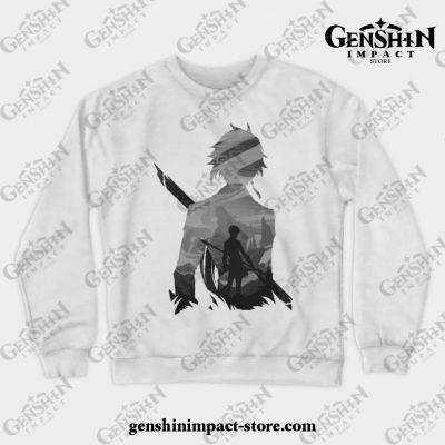 Lord Geo Crewneck Sweatshirt White / S