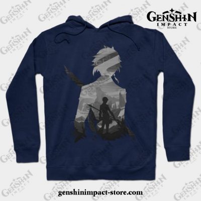 Lord Geo Hoodie Navy Blue / S