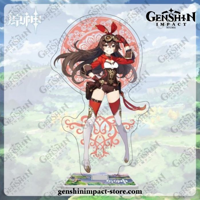 New Arrival Genshin Impact Figure Acrylic Stand Model Amber