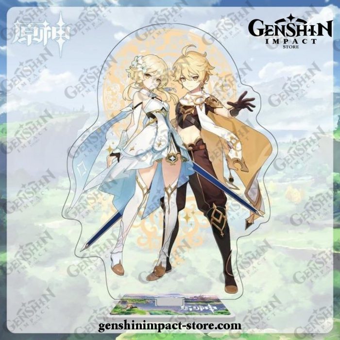 New Arrival Genshin Impact Figure Acrylic Stand Model Couple