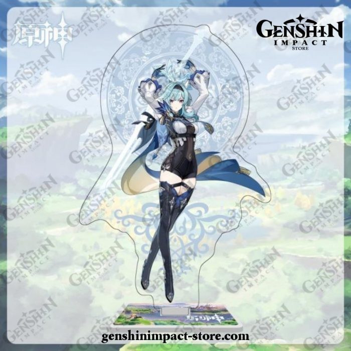 New Arrival Genshin Impact Figure Acrylic Stand Model Eula