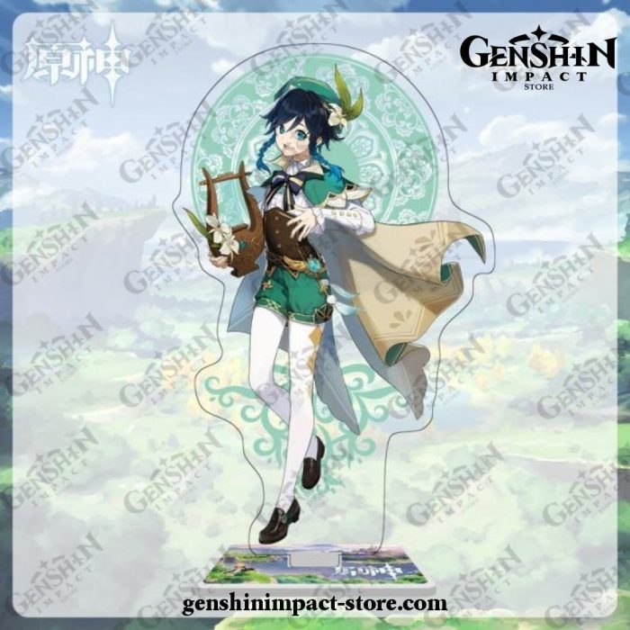 New Arrival Genshin Impact Figure Acrylic Stand Model Venti