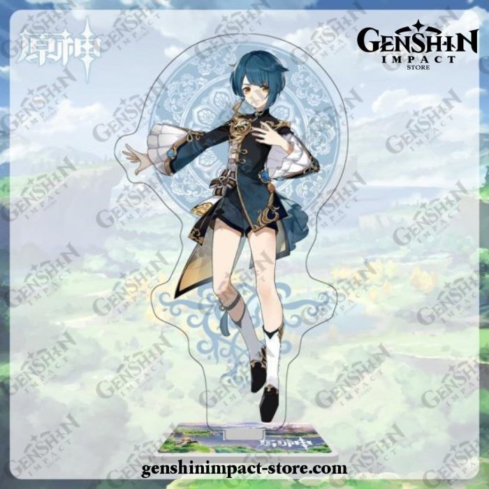 New Arrival Genshin Impact Figure Acrylic Stand Model Xingqiu