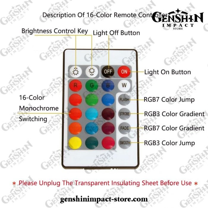 New Ningguang Genshin Impact 3D Lamp Led Rgb Night Lights