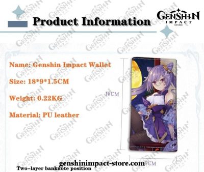 New Style Fischl Genshin Impact Long Wallet