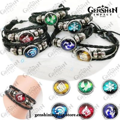 New Style Genshin Impact Vision Cosplay Bracelet
