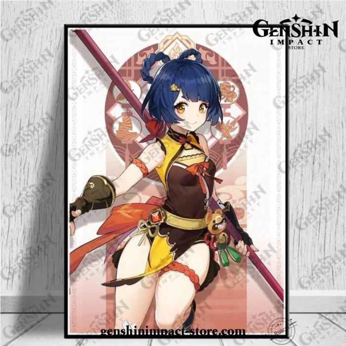New Xiangling Genshin Impact 3D Poster Wall Art