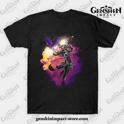 Soul Of The Electro Raven T-Shirt Black / S
