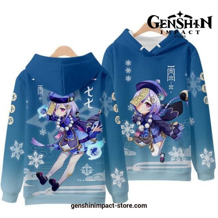 Anime Genshin Impact Game 3D Hoodie 3 / Xxxl