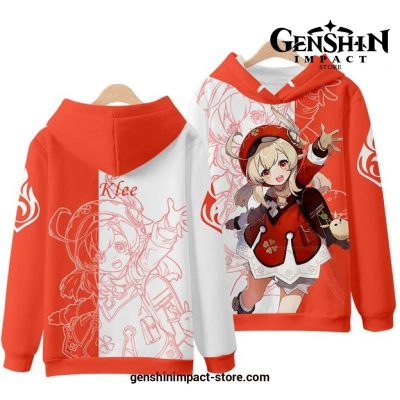 Anime Genshin Impact Game 3D Hoodie