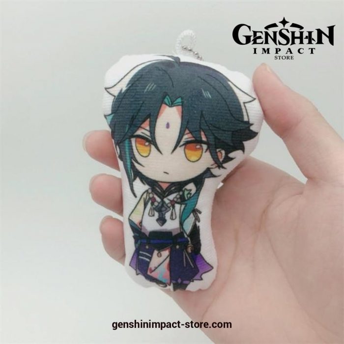 Game Genshin Impact Tartaglia Xiao Kaeya Plush 1