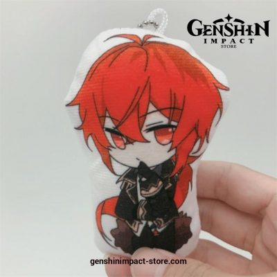Game Genshin Impact Tartaglia Xiao Kaeya Plush 6
