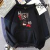 Genshin Hu Tao Pocket Hoodie Black / Xl