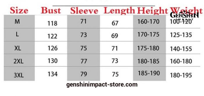 Genshin Impact Cosplay Xiao Long Jacket