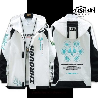 Genshin Impact Cosplay Xiao Long Jacket 5 / Xxxl