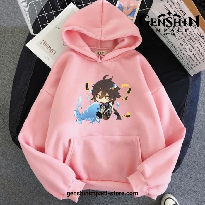Genshin Impact Cute Zhong Li Hoodie