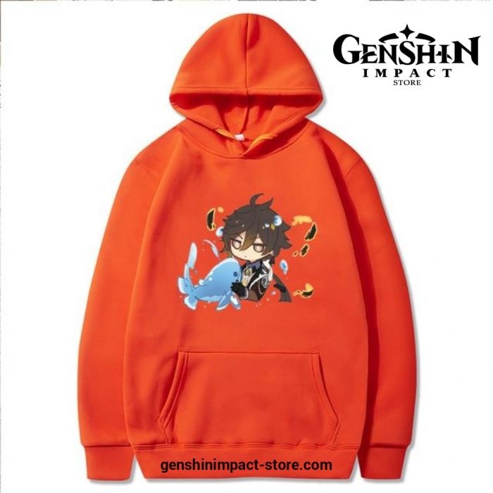 Genshin Impact Cute Zhong Li Hoodie
