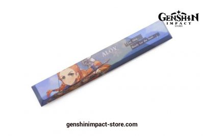 Genshin Impact Dye Sub Keycap 6.25U Spacebar Pbt Aloy