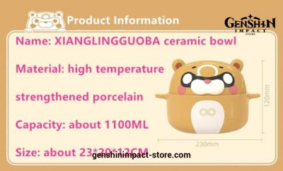 Genshin Impact Guoba Bear Bowl