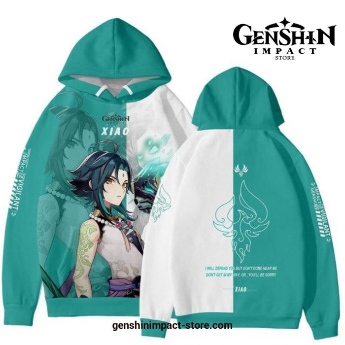 Genshin Impact Xiao Sport Hooded Jacket 1 / M