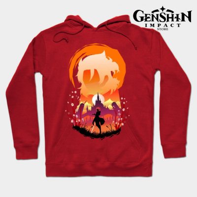 Albedo Hoodie Red / S