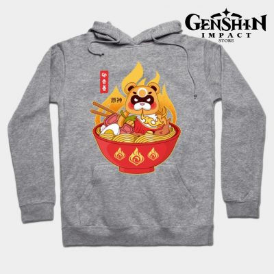 Guoba Spicy Ramen Hoodie Gray / S