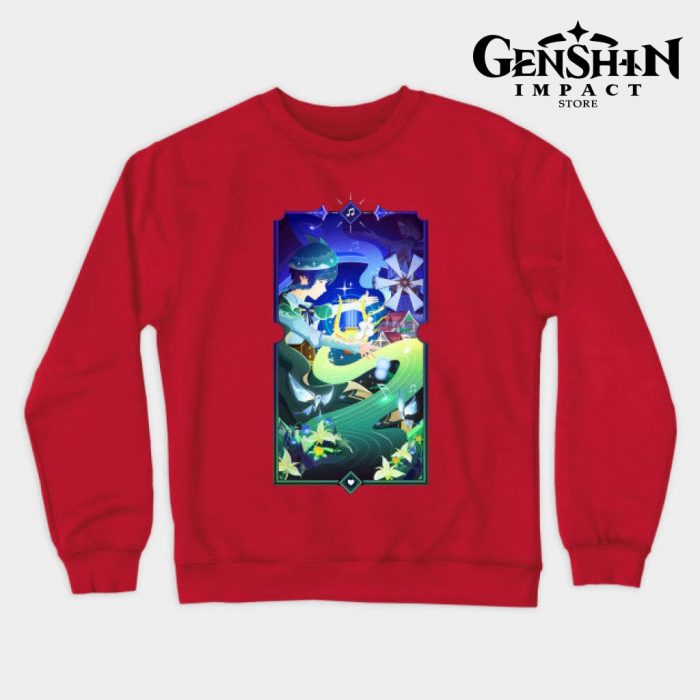 Venti Crewneck Sweatshirt Red / S