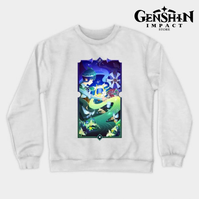 Venti Crewneck Sweatshirt White / S