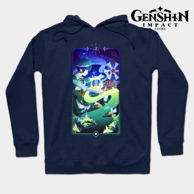 Venti Hoodie Navy Blue / S