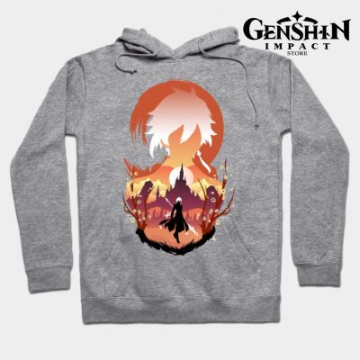 Zhongli Hoodie Gray / S