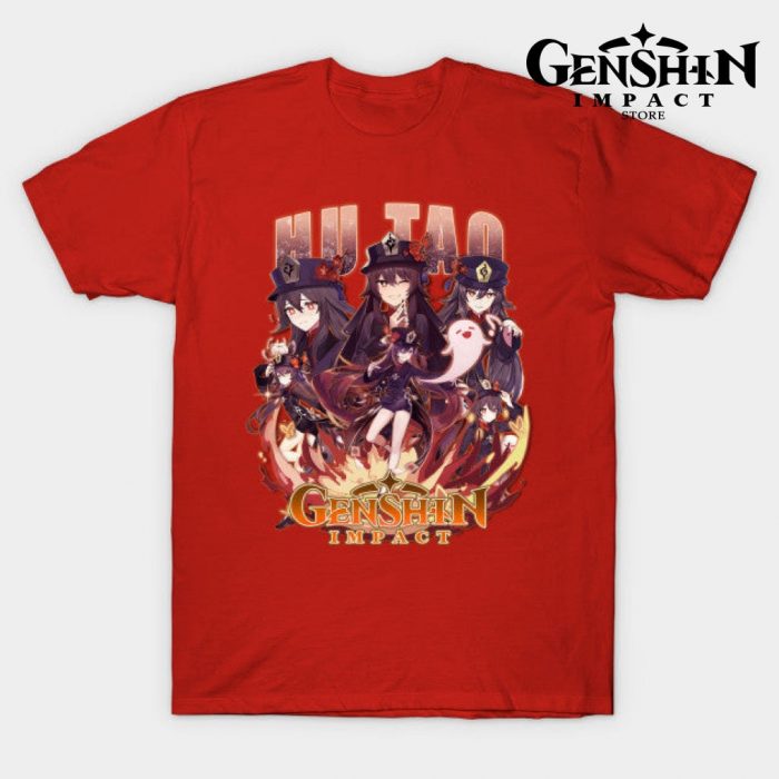 Hu Tao T-Shirt Red / S
