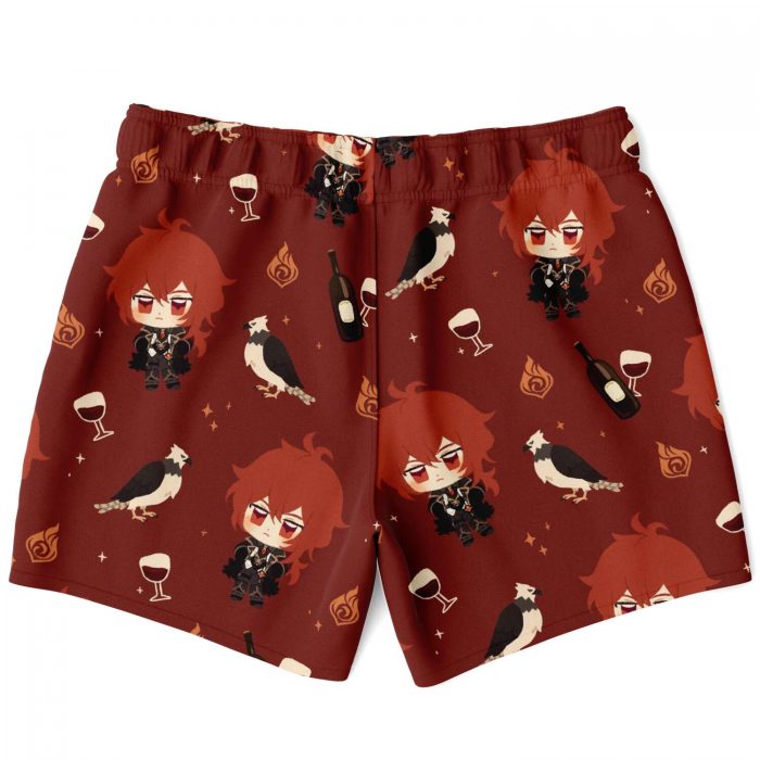 Diluc Genshin Impact Swim Trunks 2 - Genshin Impact Store